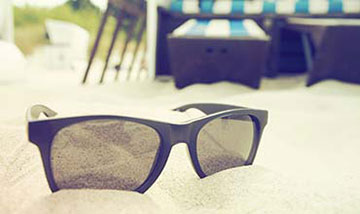 Sunglasses on The Beach